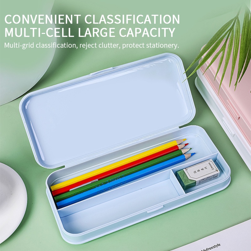 Hộp Đựng Bút Bằng Nhựa PP Chất Lượng Cao Cho Bé Aku