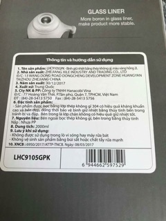 BÌNH GIỮ NHIỆT LOCK &LOCK 2L (sẵn sll)