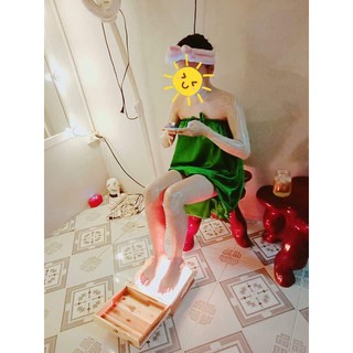Váy quây lụa spa cao cấp