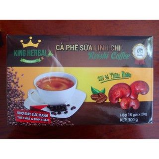 Cafe Linh chi sữa hòa tan (King Herbal)