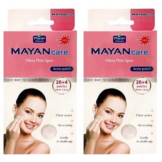 [CHÍNH HÃNG] Miếng Dán Mụn Cấp Tốc Mayan Care - Hồng - Xanh