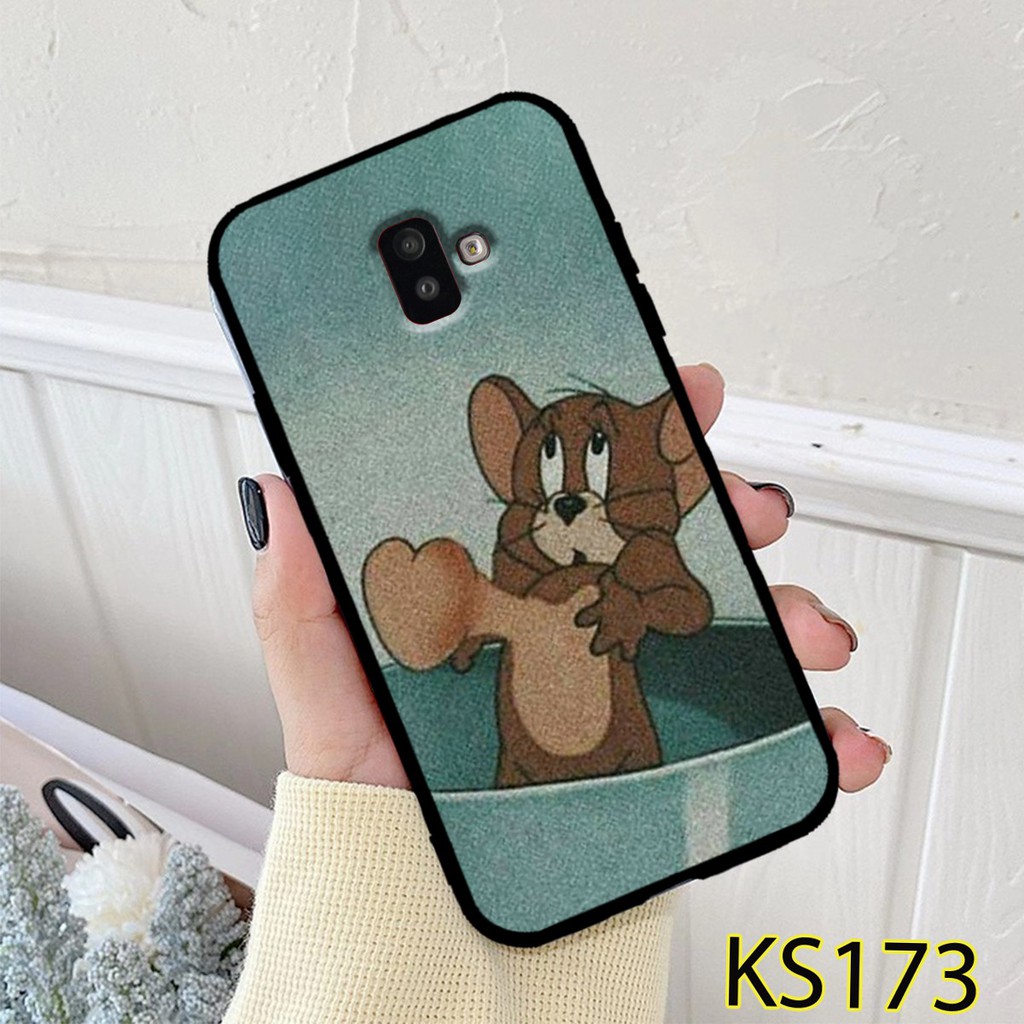Ốp lưng Samsung J6-2018/J6 Plus/J8-2018 Plus in hình Tom & Jerry siêu đẹp, độc, lạ_KINGSTORE.HN_Ốp SS J6/J6 Plus/J8
