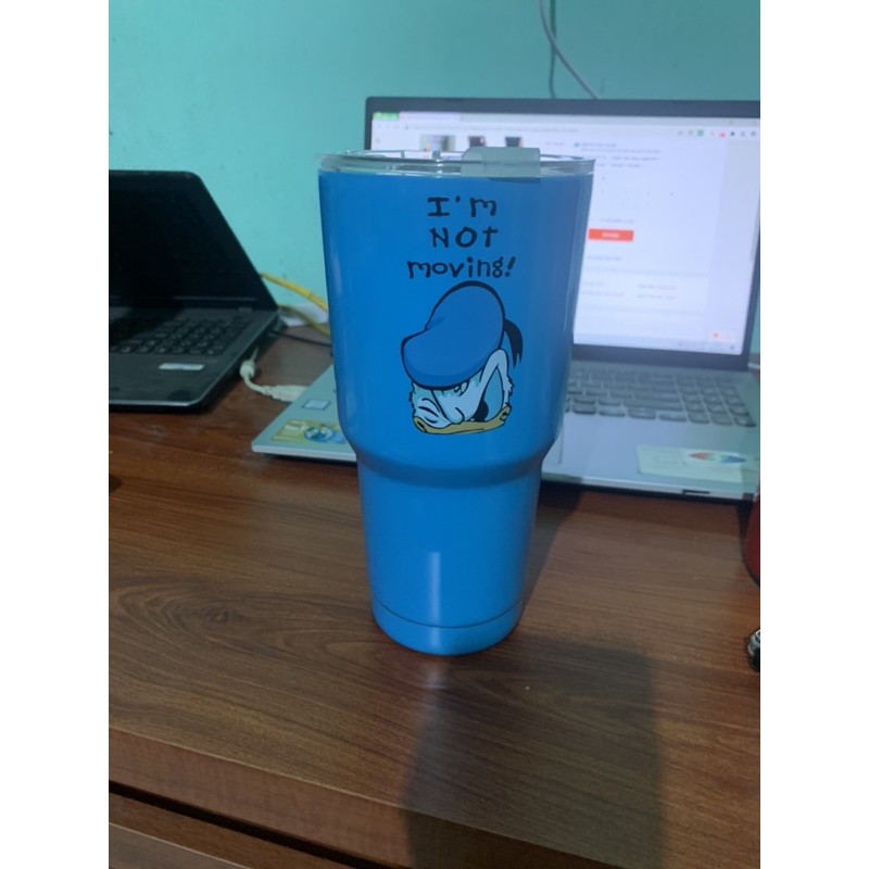 Ly Giữ Nhiệt Yeti Thái Lan 900ml Kèm Túi Xách, 2 Ống Hút Và Cọ Rửa FREESHIP💞 TOÀN QUỐC💞