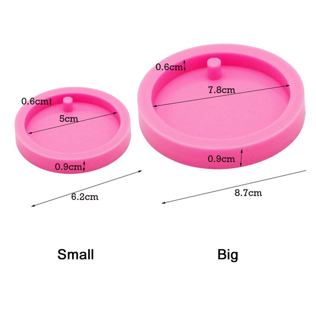 Khuôn Làm Móc Khóa Bằng Silicone 3D Sáng Bóng