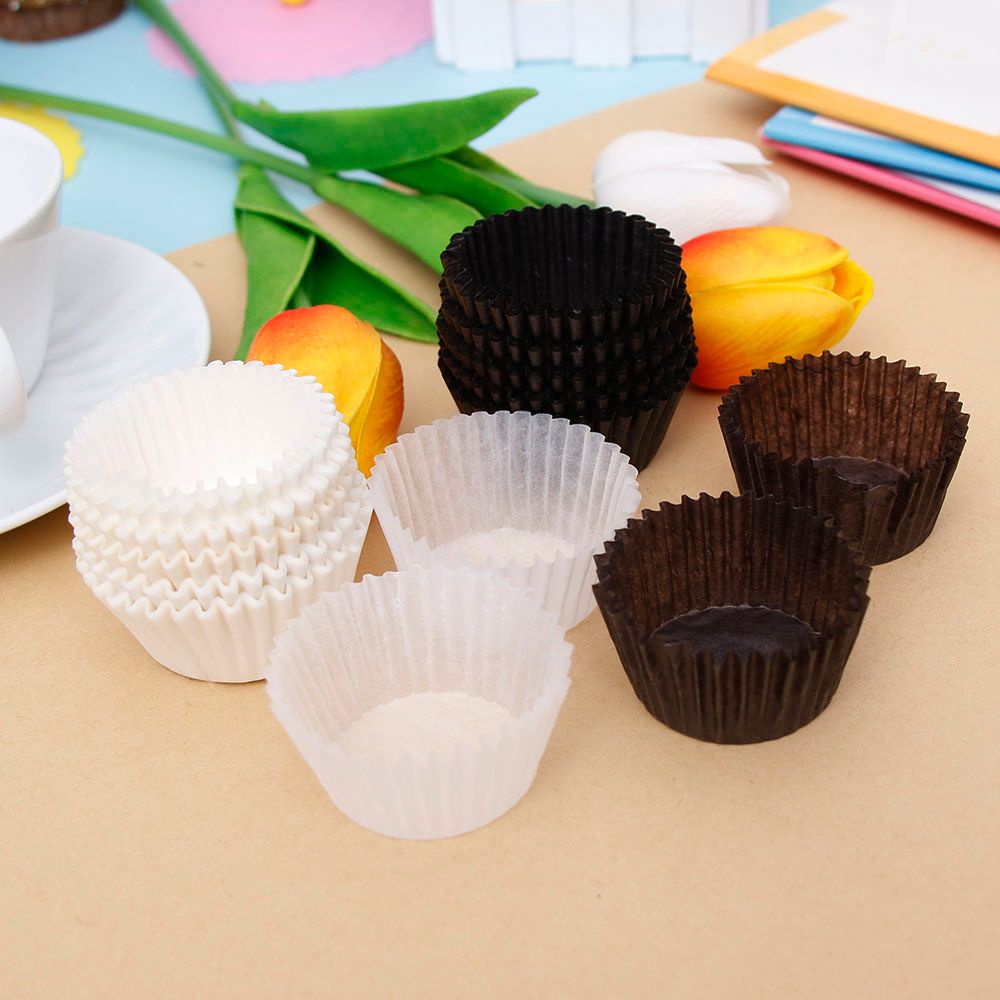 Set 1000 Cốc Giấy Làm Bánh Cupcake / Socola Nhiều Màu