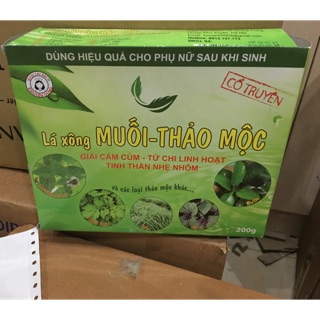 Lá xông muối -thảo mộc
