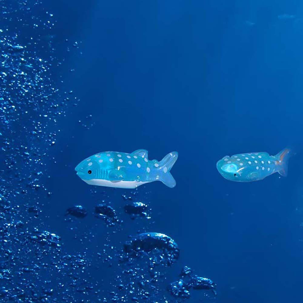 Mô Hình Cá Mập Hoạt Hình Dùng Trang Trí Tiểu Cảnh