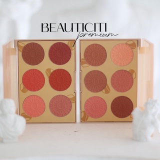 Bảng phấn má hồng lì 6 ô tone nude