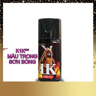 Sơn samurai kurobushi sơn bóng 1k màu trong
