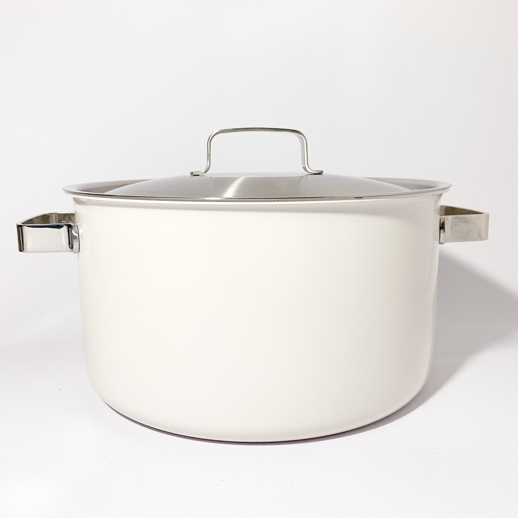 [Chính hãng Edelkochen] Nồi Tango Cream size 20cm & 24cm - chất liệu Inox 304 - 3 lớp đúc liền - Bảo hành 2 năm