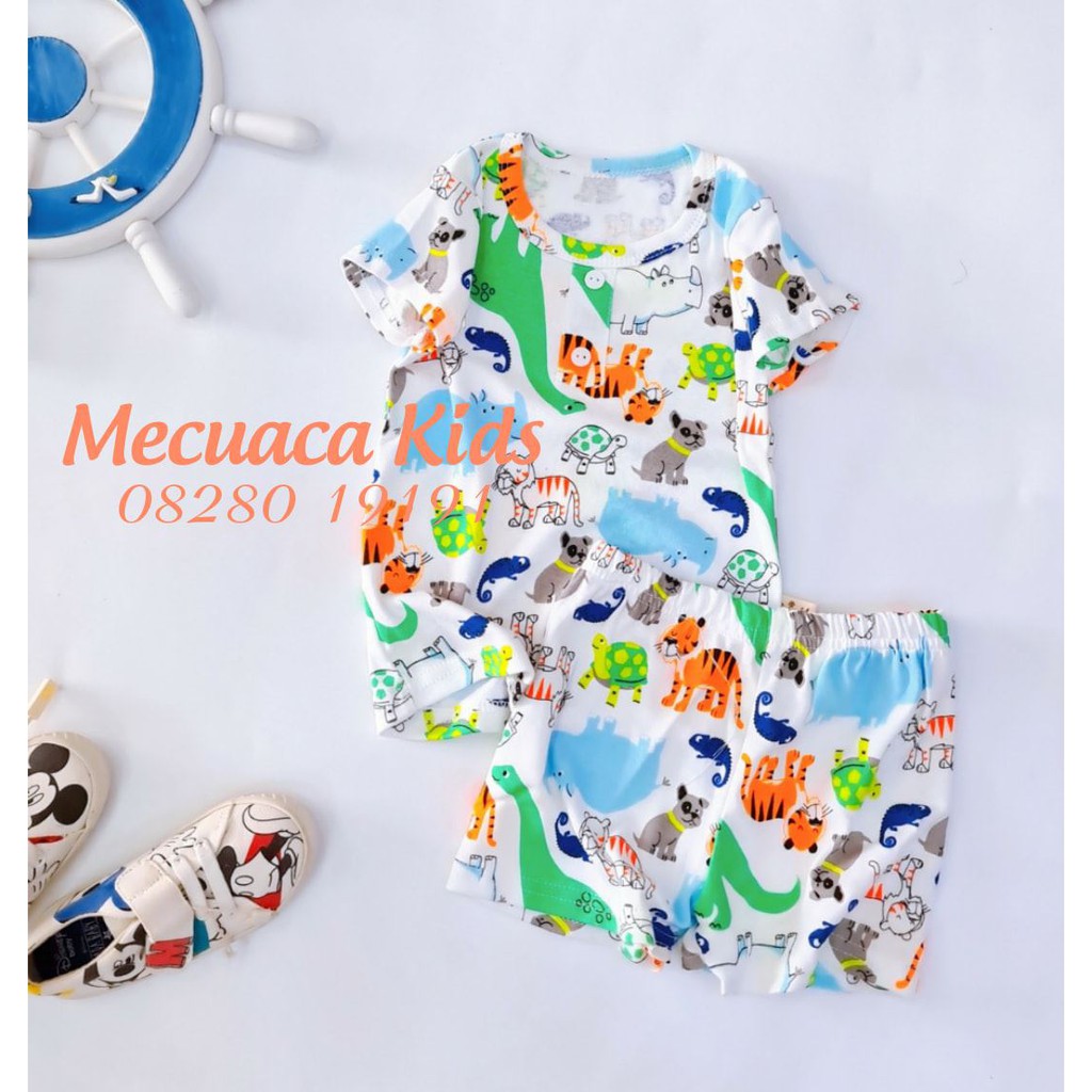 [1-7y] [CHỌN MẪU] Bộ cộc tay/ bộ mặc nhà/bộ ngủ cotton cho bé/bé trai/bé gái