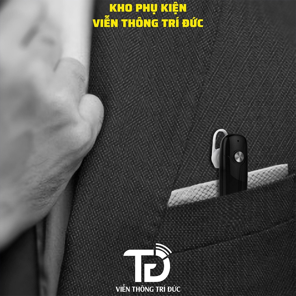Tai nghe Bluetooth LANEX LEP-W05 v4.2 - Nghe Nhạc 8 Giờ - Thiết Kế Nhỏ Gọn - Sang Trọng - Bề Mặt Xử Lý UV Chống Mài Mòn