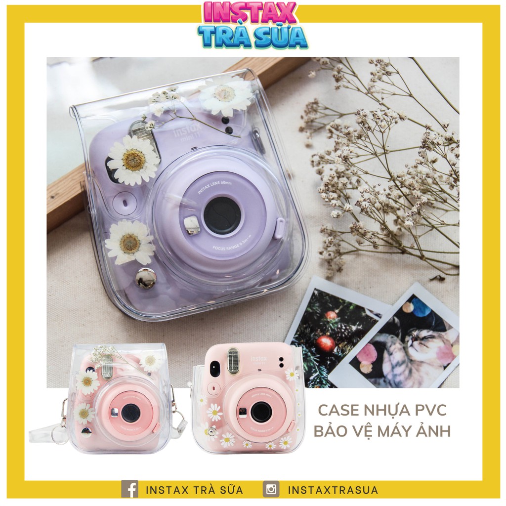 CASE BẢO VỆ MÁY INSTAX MINI 11 - MẪU HOA