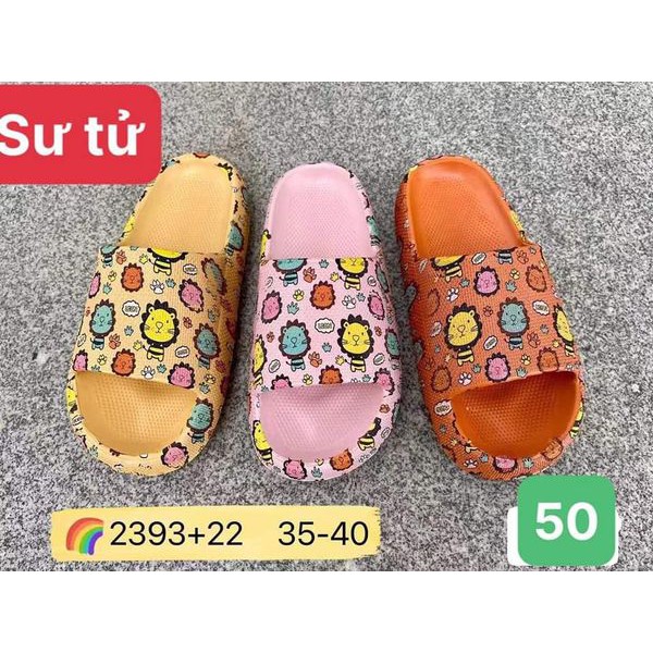 Dép Bánh Mì Sư Tử Cao 4cm Quai Ngang Siêu Nhẹ  - tatashop24h