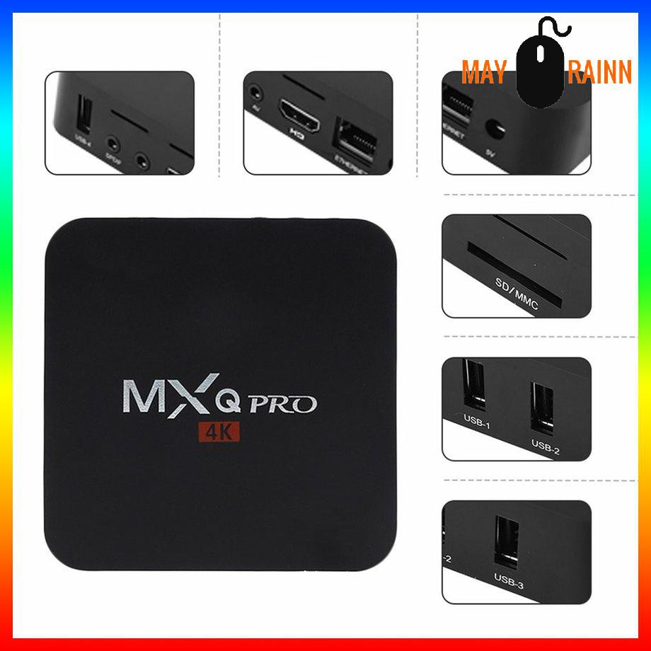 Tv Box Mxq-Pro 8 + 128g Rk3229 Android 7.1 Smart Tv Box Và Phụ Kiện