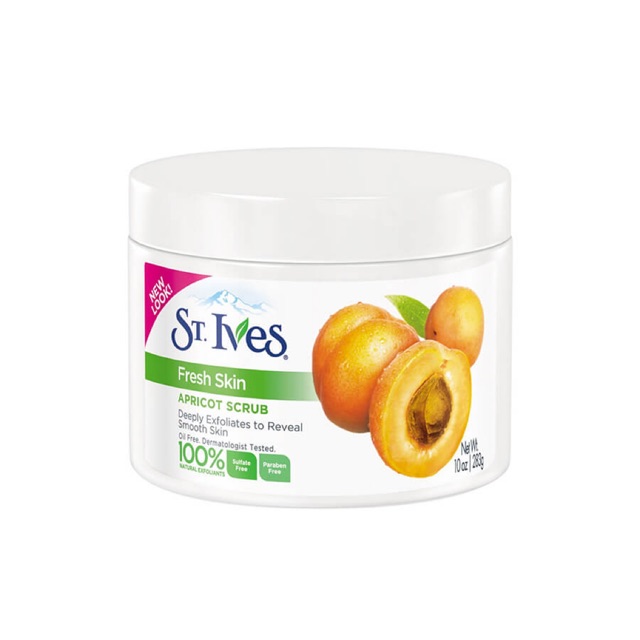 TẨY TẾ BÀO CHẾT TOÀN THÂN ST.IVES FRESH SKIN APRICOT SCRUB.