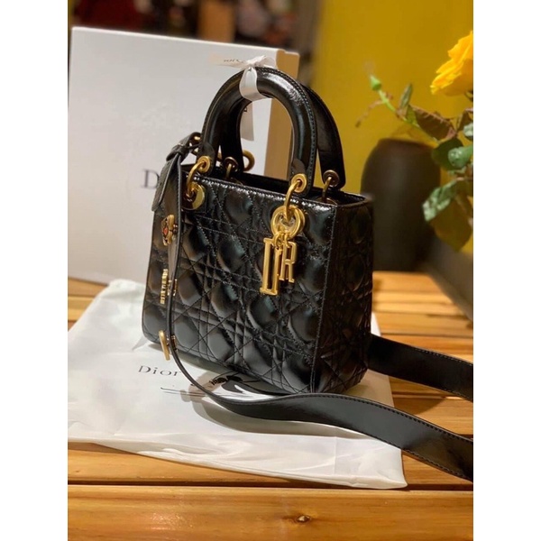 TÚI DIOR LADY DA NHÁM SIZE 20