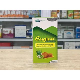 Xịt họng thảo dược Eugica Mouth Spray - Giảm viêm họng, ho, viêm đường hô hấp trên