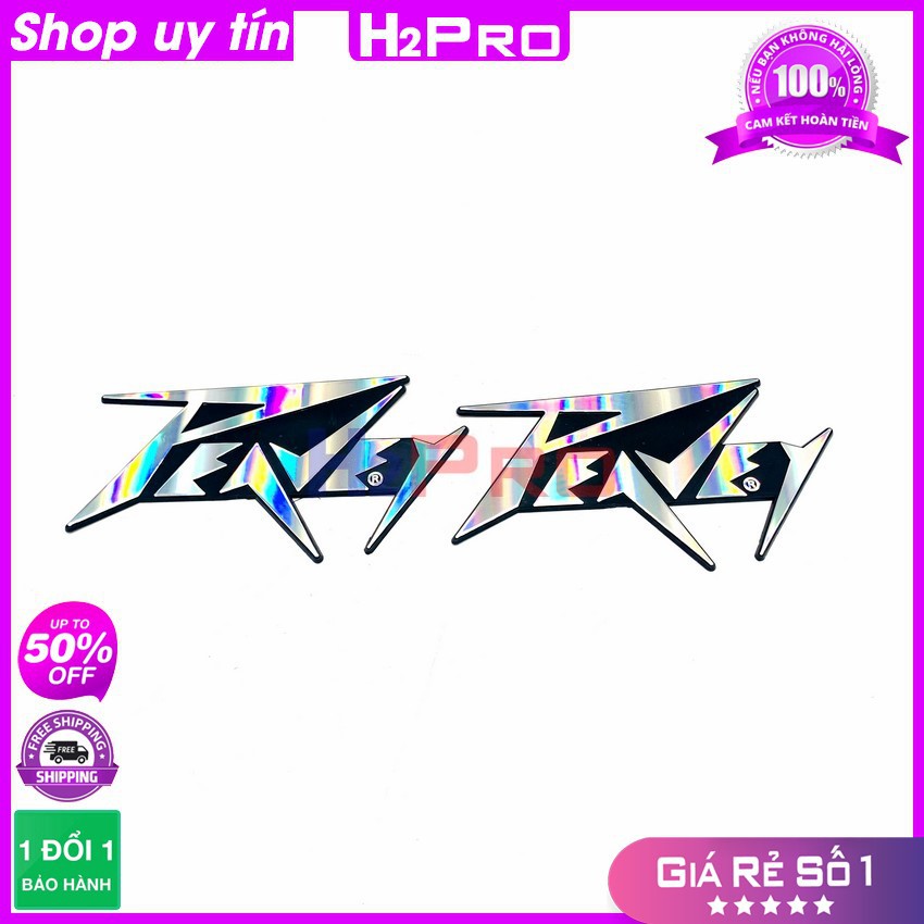 Đôi tem loa PEAVEY H2Pro chất liệu nhựa loại to kích thước 175x85mm (2 chiếc), tem dán thùng loa PEAVEY cao cấp
