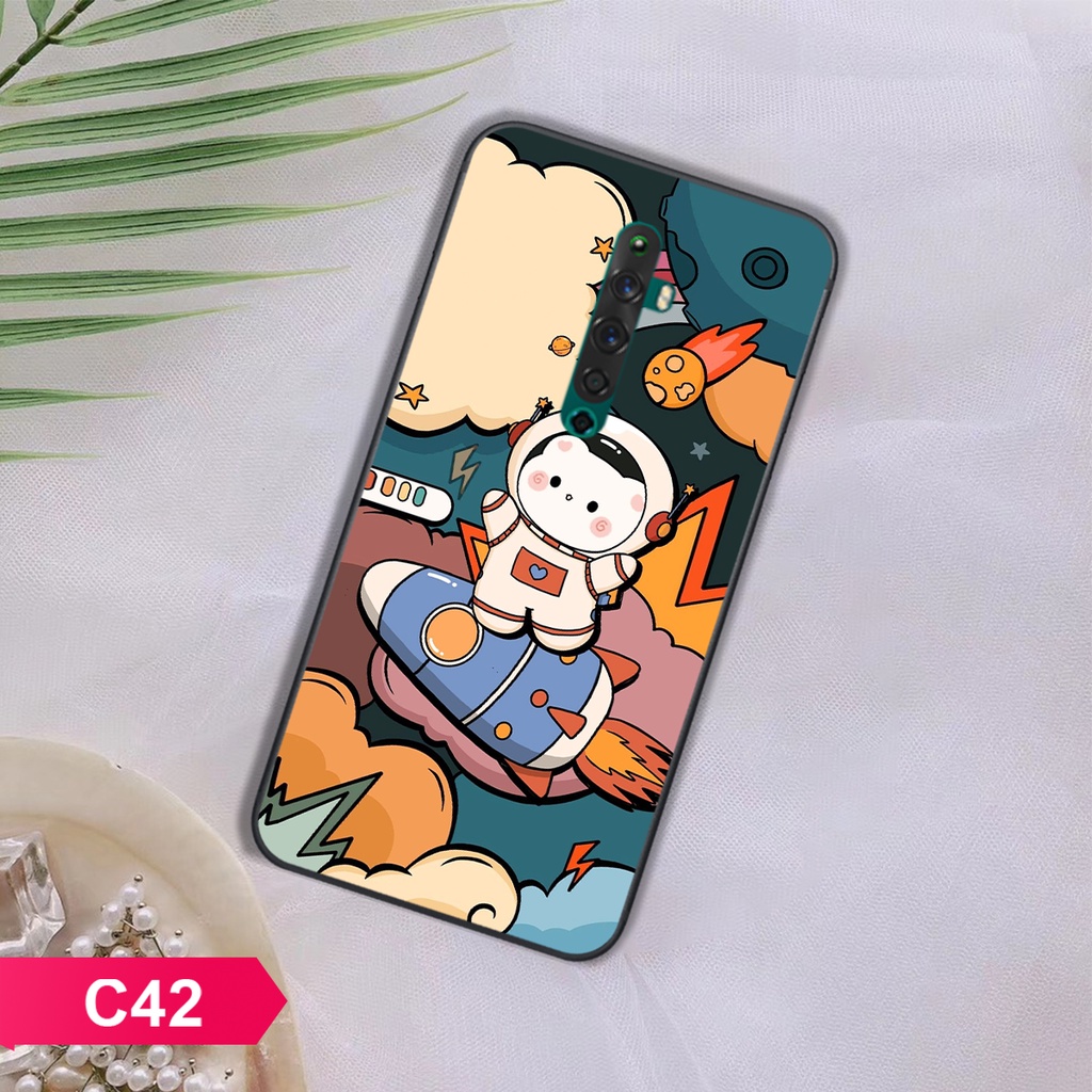 ỐP LƯNG OPPO RENO 2/RENO 2F/RENO 2Z HÌNH THỦY THỦ MẶT TRĂNG ĐÁNG YÊU