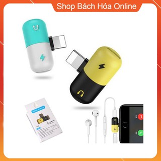 Đầu chuyển tai nghe và cáp sạc cho iphone 7/8/x