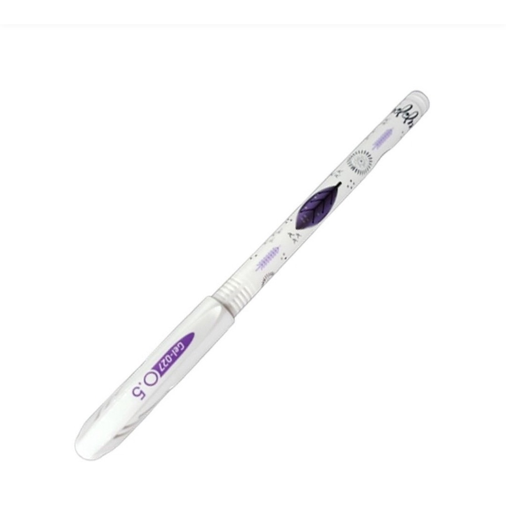 [ Chính hãng ] Bút Gel Thiên Long Puppo GEL-027, màu tím, nét 0.5mm (2 cây / túi) hàng có kiểm tra chất lượng và an toàn