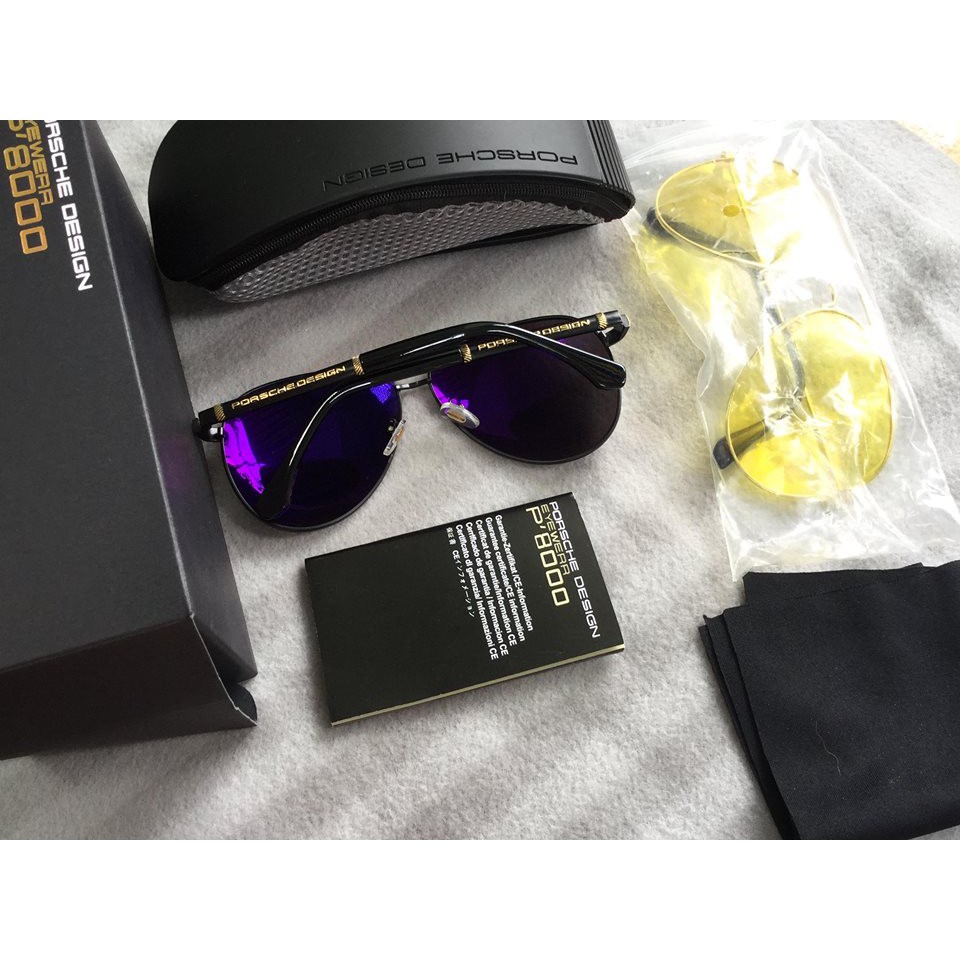 ❌FULLBOX HÃNG❌KÍNH MÁT NAM ITALY P8712 CAO CẤP CỰC MEN TẶNG KÍNH ĐI ĐÊM | BigBuy360 - bigbuy360.vn