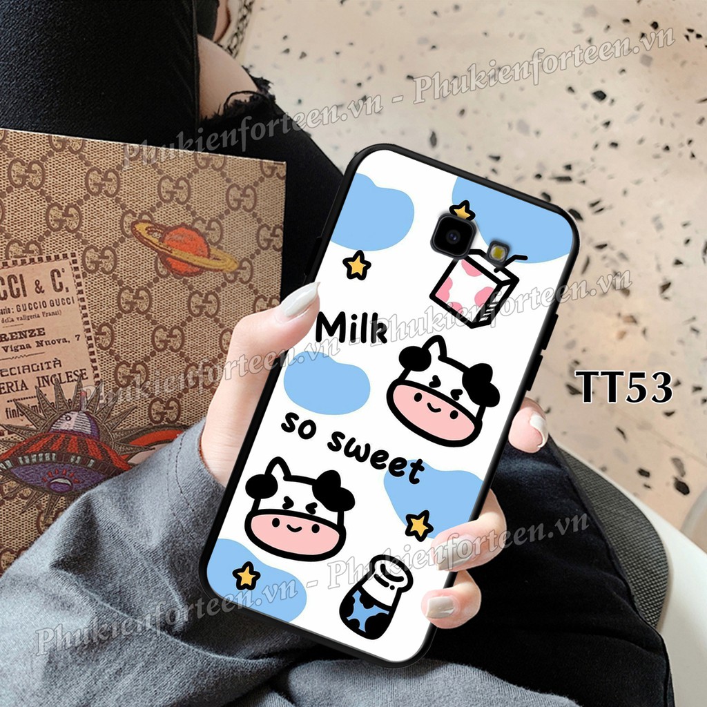 [Sale sốc] Ốp lưng Samsung A3 2016/A3 2017/A5 2016/A5 2017 in họa tiết Bò sữa, Ốp lưng Samsung chống mồ hôi.