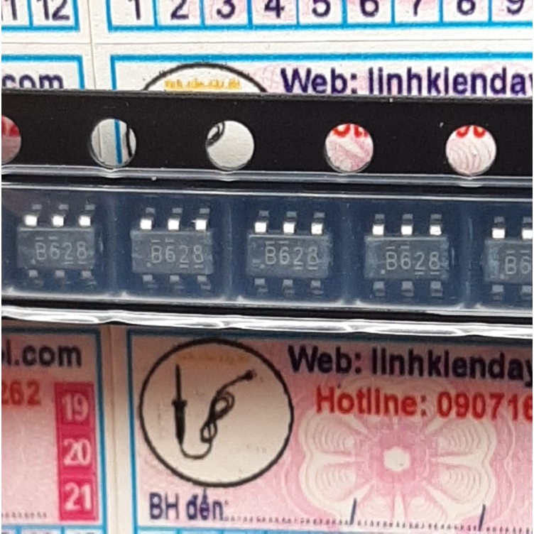 5 cái SX1308 B628 SOT23-6 chính hãng