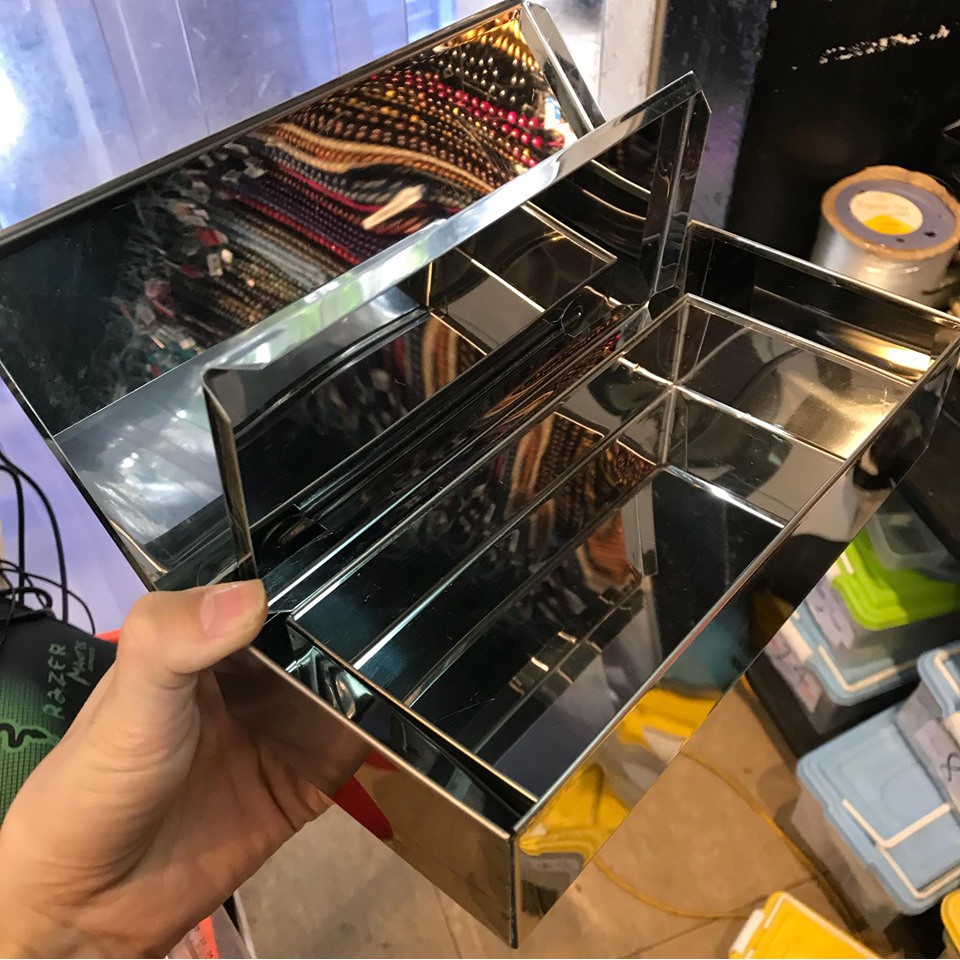 HỘP INOX ĐỰNG DỤNG CỤ