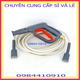 Bộ dây rửa xe cao áp 15m + súng xịt ren 21
