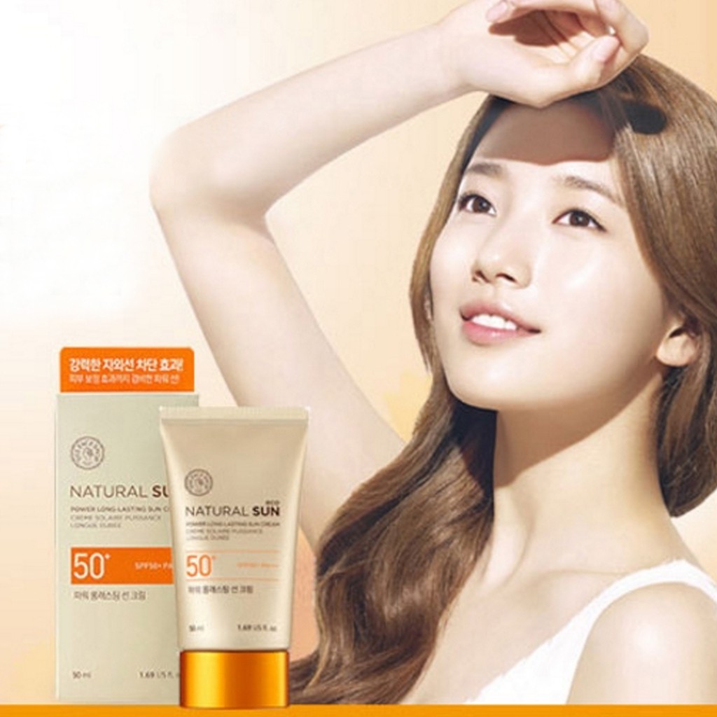 (Hàng Mới Về) Kem Chống Nắng The Face Shop Tự Nhiên Lâu Trôi Spf50 Pa + + + 80ml