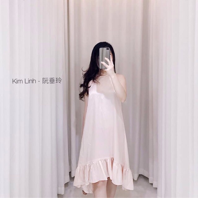 Đầm baby doll lụa siêu mền mịn ít nhăn.♥️♥️