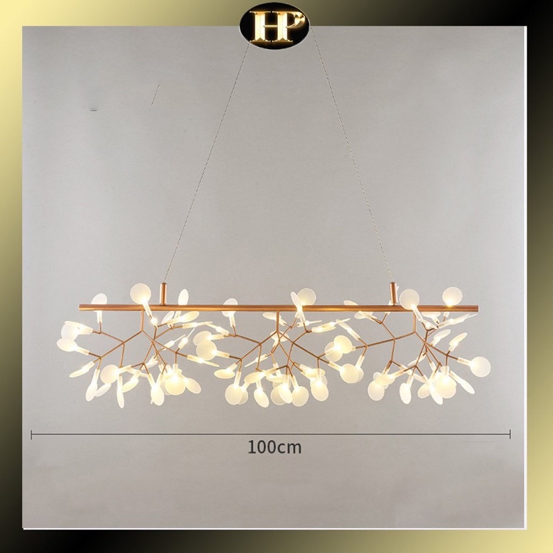 Đèn thả phòng khách, đèn chùm trang trí 81 lá