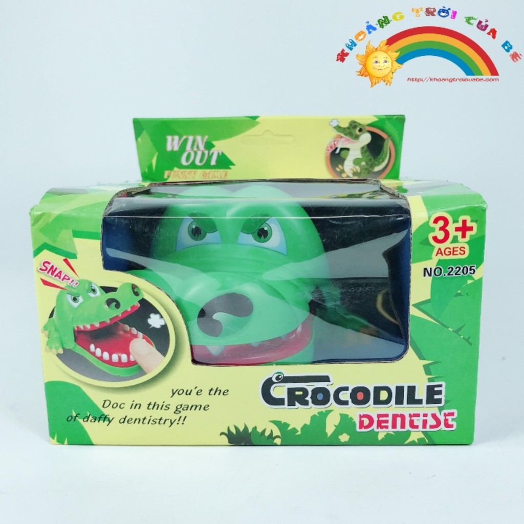 Đồ Chơi Khám răng cá sấu 2035 KD669 - Quà tặng sinh nhật | Trung thu | Giáng sinh