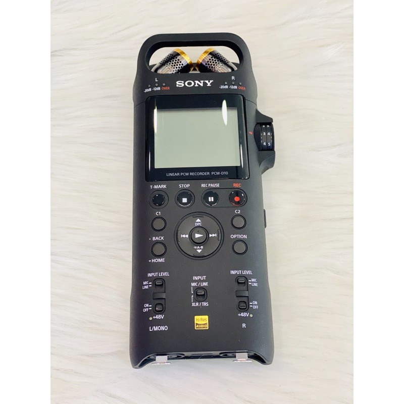 Siêu phẩm máy ghi âm tuyến tính Sony PCM-D10