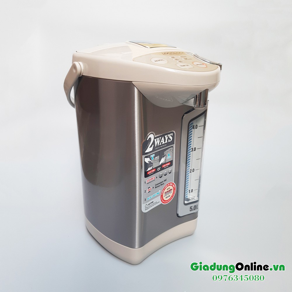Bình Thủy Điện Lock&Lock EJK582BEG  5L- Hàng Chính Hãng
