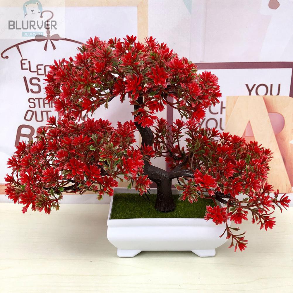 Cây Bonsai Giả Trang Trí Văn Phòng