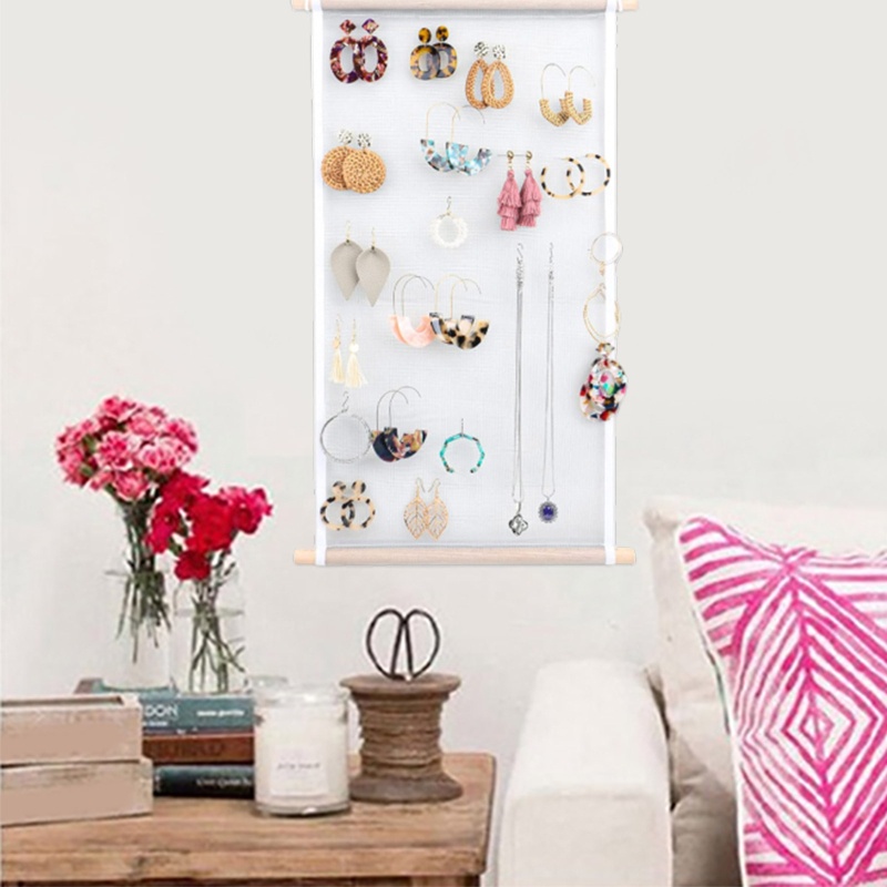 Giá Treo Bông Tai Gắn Tường Tiết Kiệm Không Gian Tiện Dụng