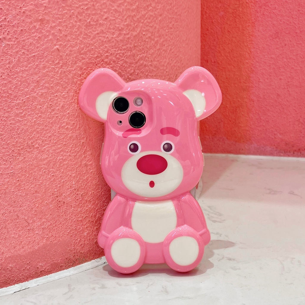 Ốp Điện Thoại Hình Gấu 3d Dễ Thương Cho iphone XR XS XR XS max 1111 pro max 12 13promax 12 pro 12 pro max