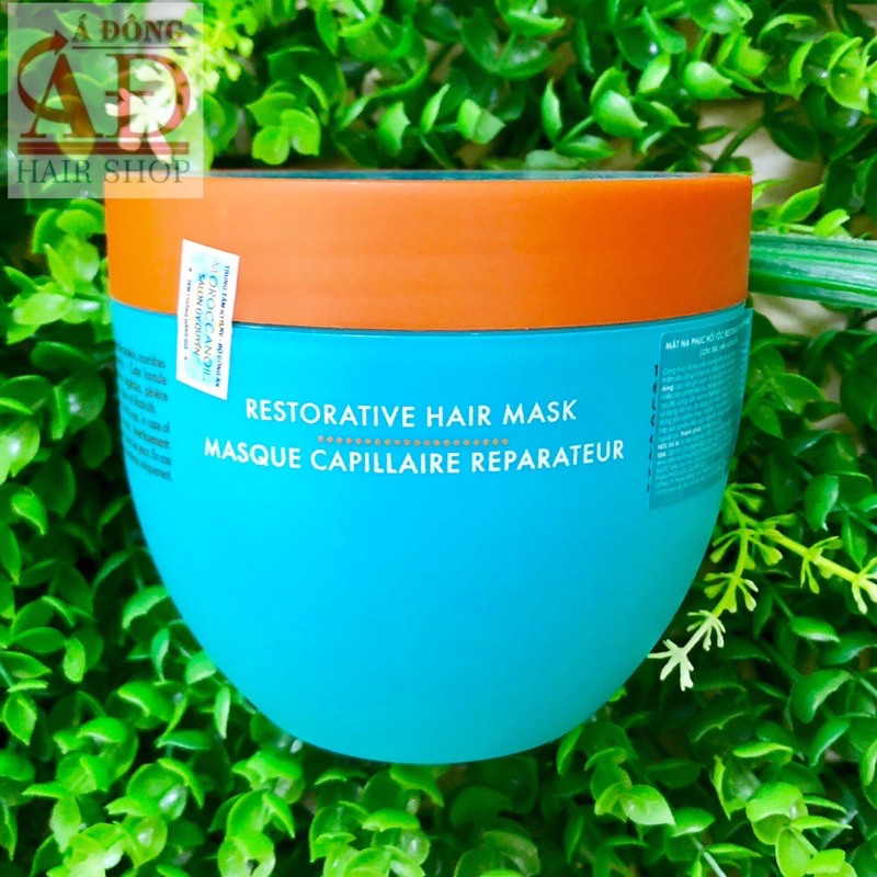 [+Tặng mũ trùm] DẦU Ủ PHỤC HỒI TÓC MOROCCANOIL M REPAIR RESTORATIVE HAIR MASK ISRAEL 500ML