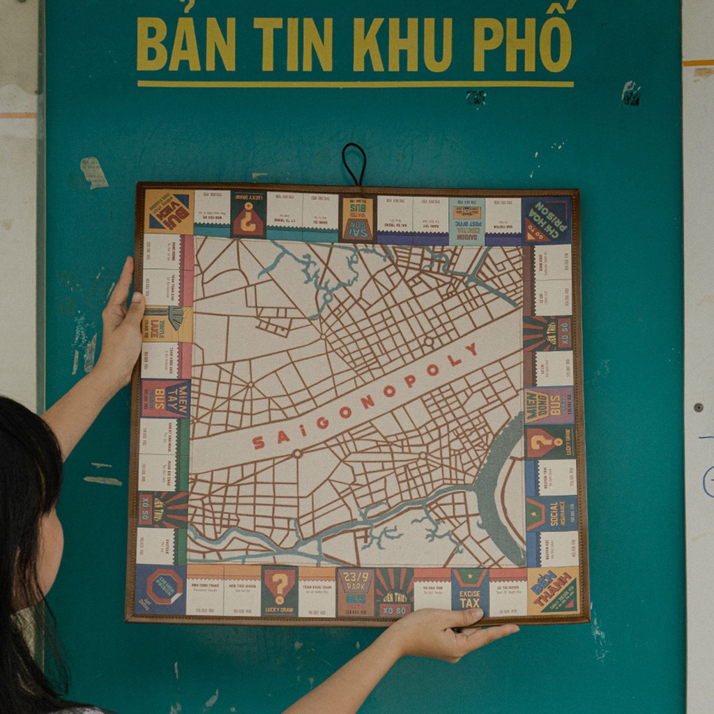 Cờ Tỷ Phú Việt Nam Canvas - The Craft House