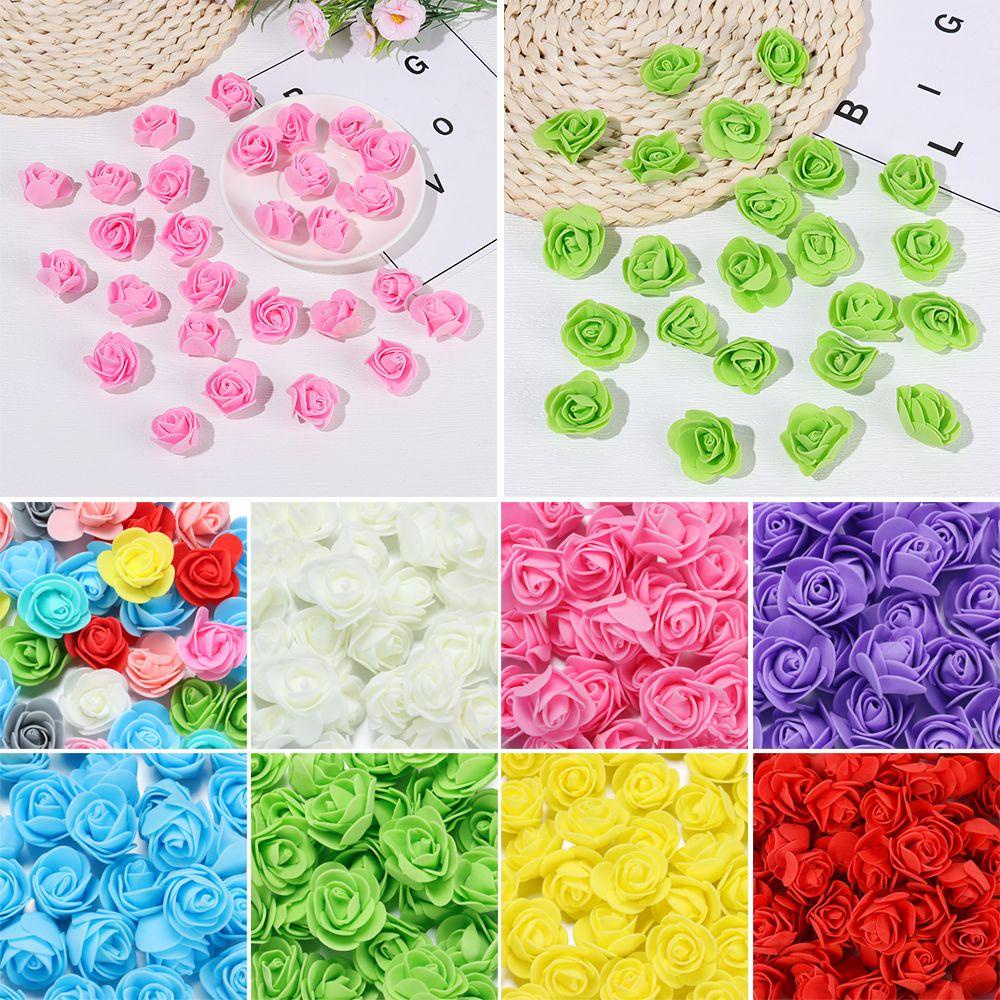 CONOPERY Bộ 50 Bông Hoa Giả Bằng Xốp PE Dùng Trang Trí DIY