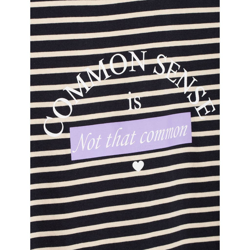 Váy liền nữ cotton USA kẻ ngang CANIFA 6DS21S008