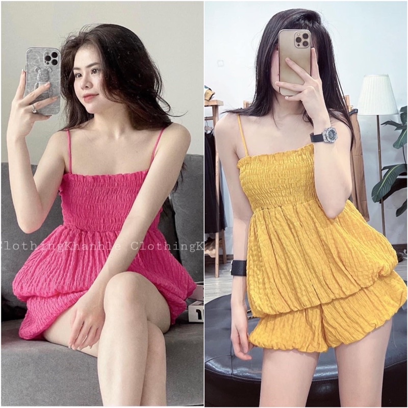 Set Đũi Xốp 2 Dây Bí (Hàng Loại 1) Bộ Đũi 2S Mùa Hè Hot Trend