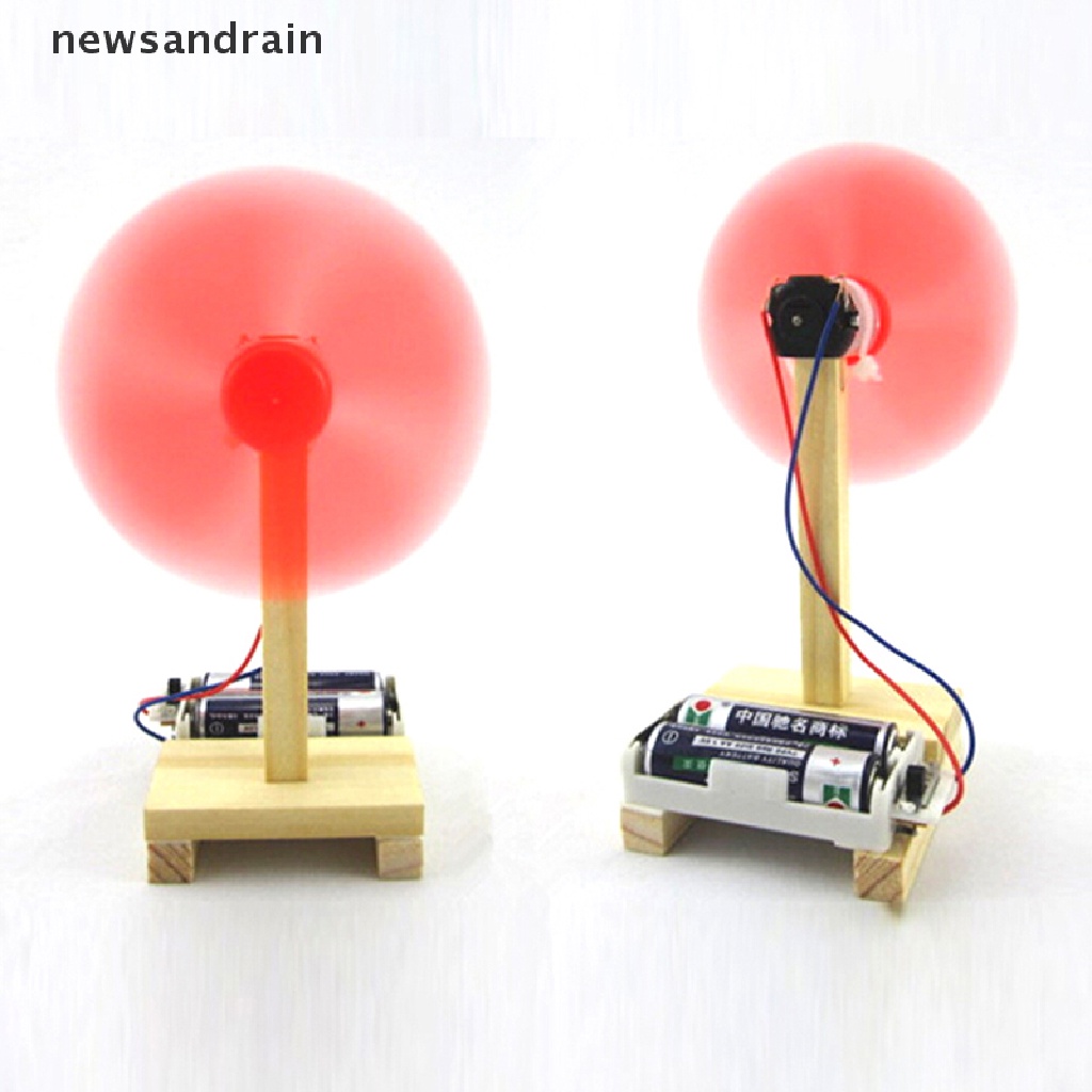 newsandrain DIY Electric Fan Experiment Model Physics Science Elementary Education Toys [Hot]