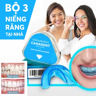 BỘ 3 NIỀNG RĂNG TẠI NHÀ CANADENT TRAINER ALIGNMENT TỪ CANADA, SET 3 CÁI