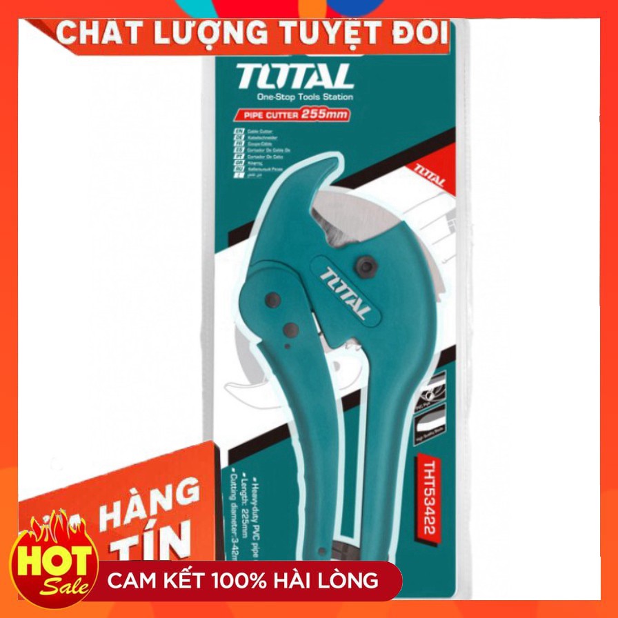 [chính hãng] DAO KÉO CẮT ỐNG NHỰA PVC 193MM Total THT53425 nguyên zin nhé các bác [cam kết chất lượng]