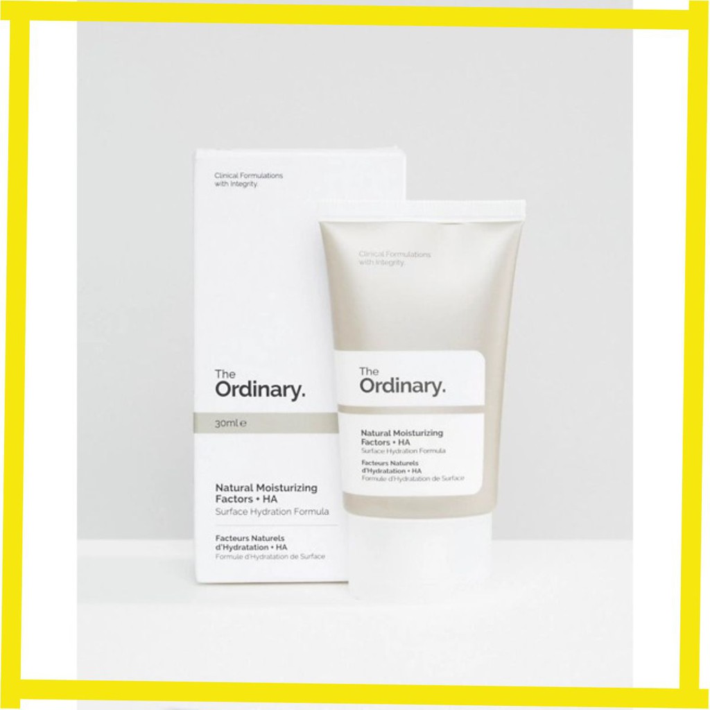 [TOP 1 SHOPEE] Kem dưỡng Natural Moisturizing Factors + HA - The Ordinary chính hãng