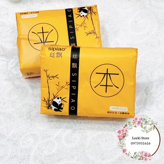 Gói 300 tờ giấy ăn Gấu trúc Sipiao siêu dai